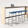 Beverage Shop Music Bar Stool Common Beverage Shop Music Wooden Bar Stool Supplier